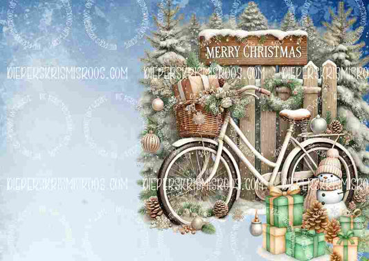 Christmas with some colour A3 Blank