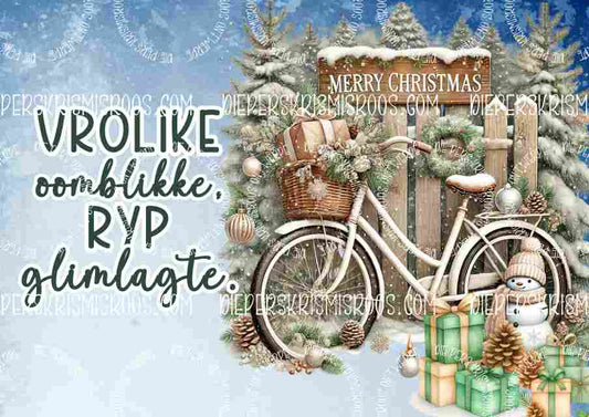 Christmas with some colour A3 Afrikaans