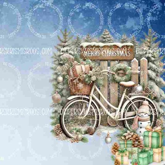 Christmas with some colour Block Blank