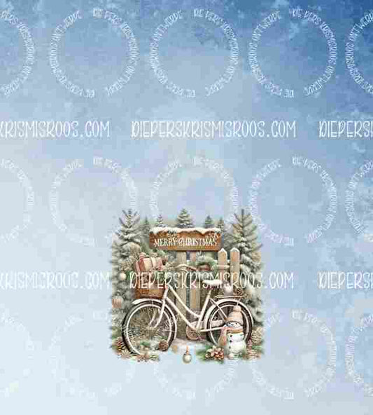 Christmas with some colour Slabwrap Blank