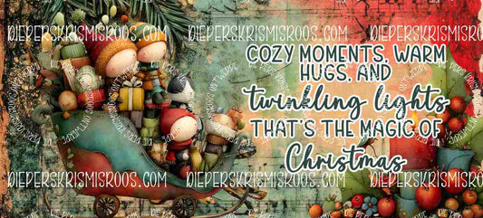 Vintage Christmas Mugwrap English