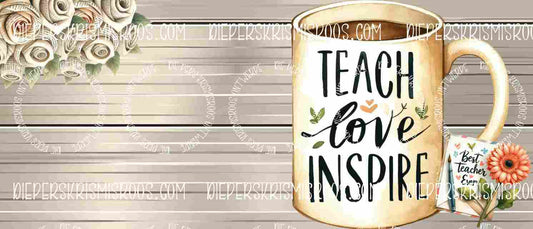 Teacher thank you set Mugwrap Blank