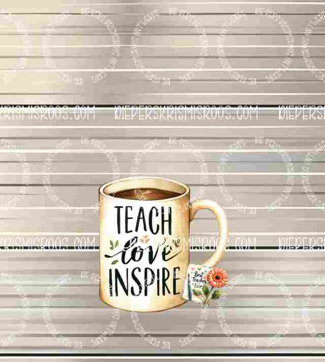 Teacher thank you set Slabwrap Blank