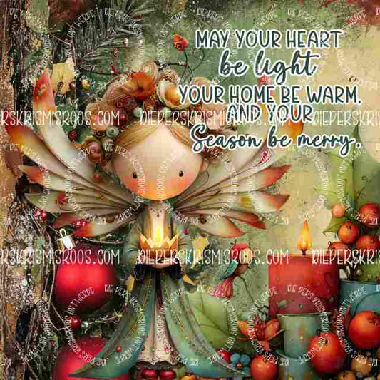 Vintage Christmas Block English