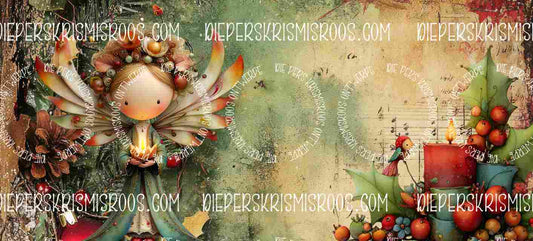 Vintage Christmas Mugwrap Blank