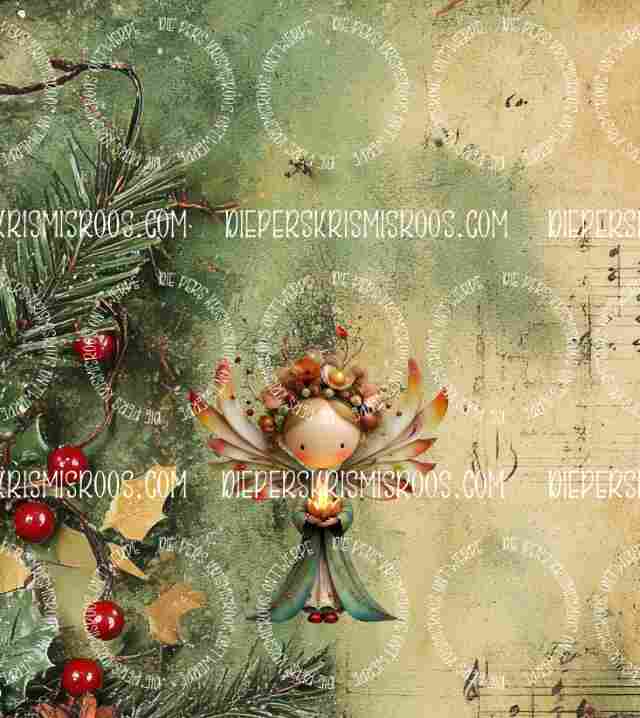 Vintage Christmas Slab Blank