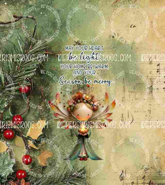 Vintage Christmas Slab English