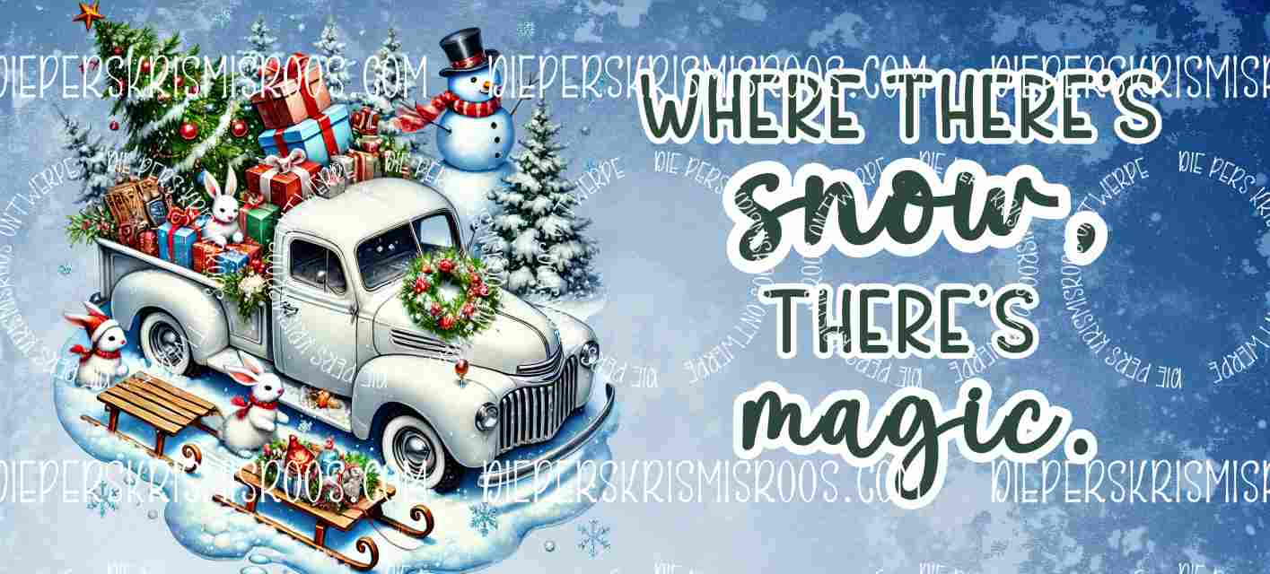 Christmas with some colour Mugwrap English