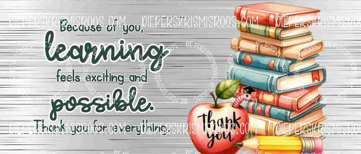 Teacher thank you set Mugwrap English