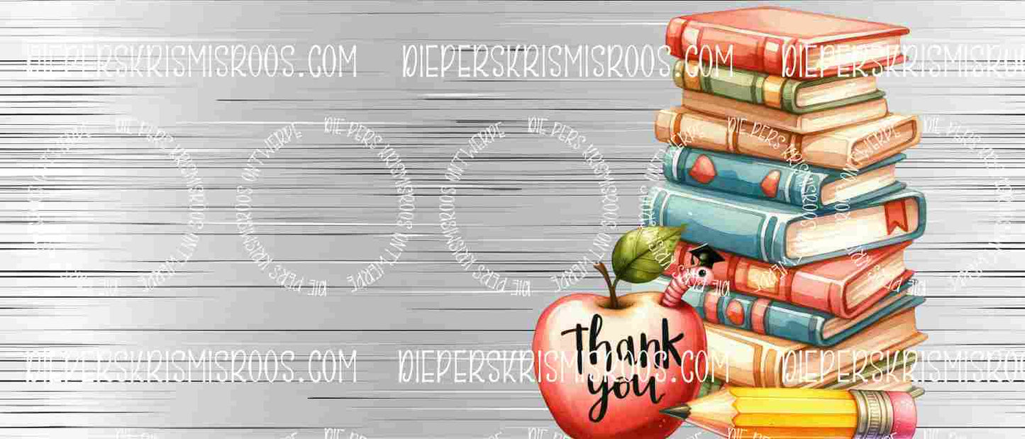Teacher thank you set Mugwrap Blank
