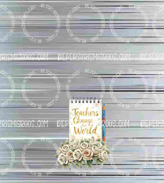 Teacher thank you set Slabwrap Blank